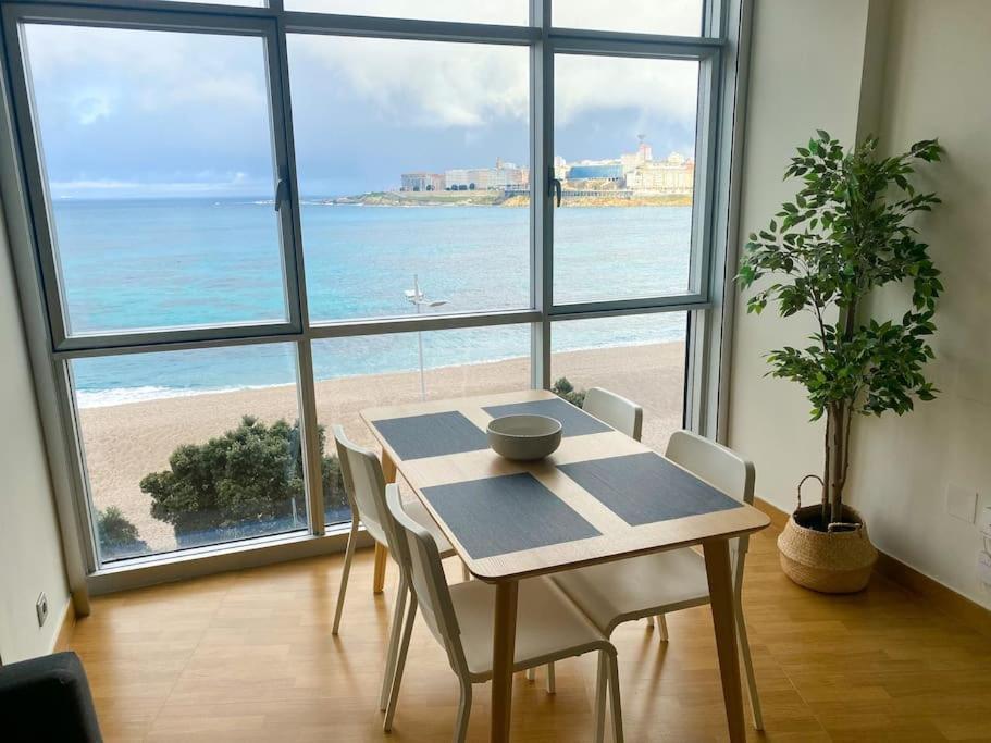 Apartamento Acogedor Con Vistas Al Mar. Ла-Корунья Экстерьер фото